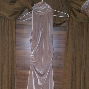 House CB Kylie Jenner Velvet dress